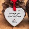 BEST GIFT HEART HANGING ORNAMENT