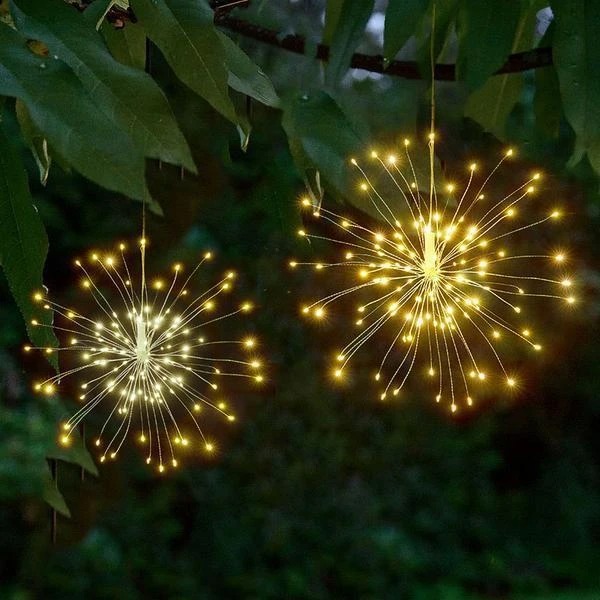 (🎅EARLY XMAS SALE - 48% OFF)LED Copper Wire Firework Lights - Buy 2 FREE Shipping