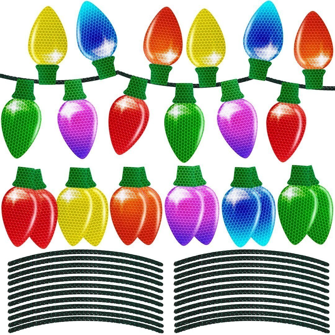 (Early Christmas Sale- 50% OFF) Reflective Light Bulb Magnet Decorations