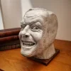 Handmade Prank Bookshelf Sculpture