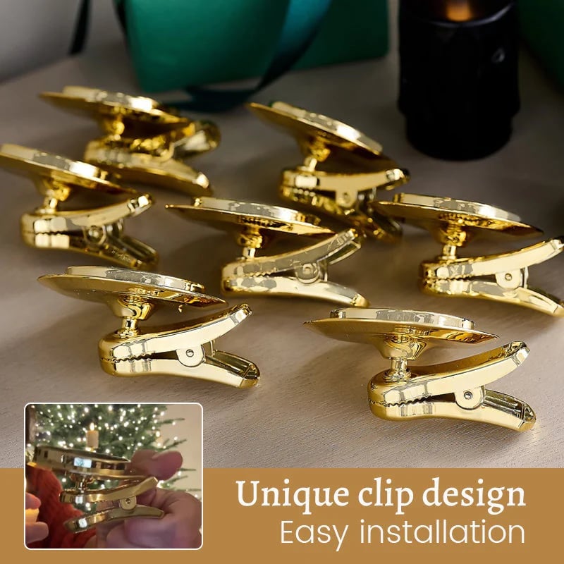 🎁TikTok Last Day Sale - 70% OFF🔥Clip-On Flameless Candle Lights