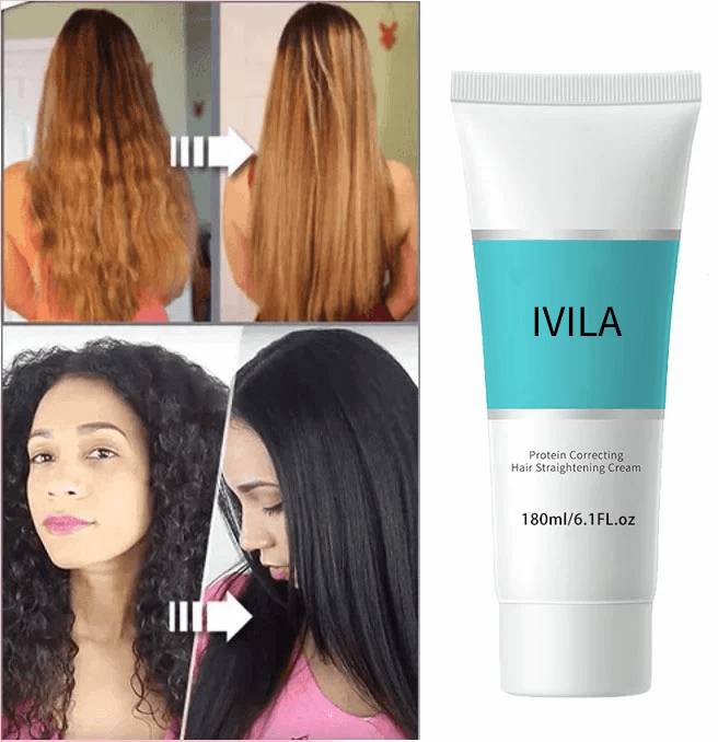 🎄CHRISTMAS HOT SALE 🎄 IVILA™ Silk & Gloss Hair Straightening Cream