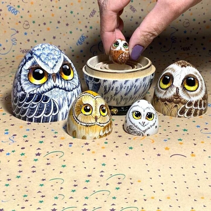 💥LAST DAY  FLASH SALE💥 - 🦉New Owl Nesting Egg