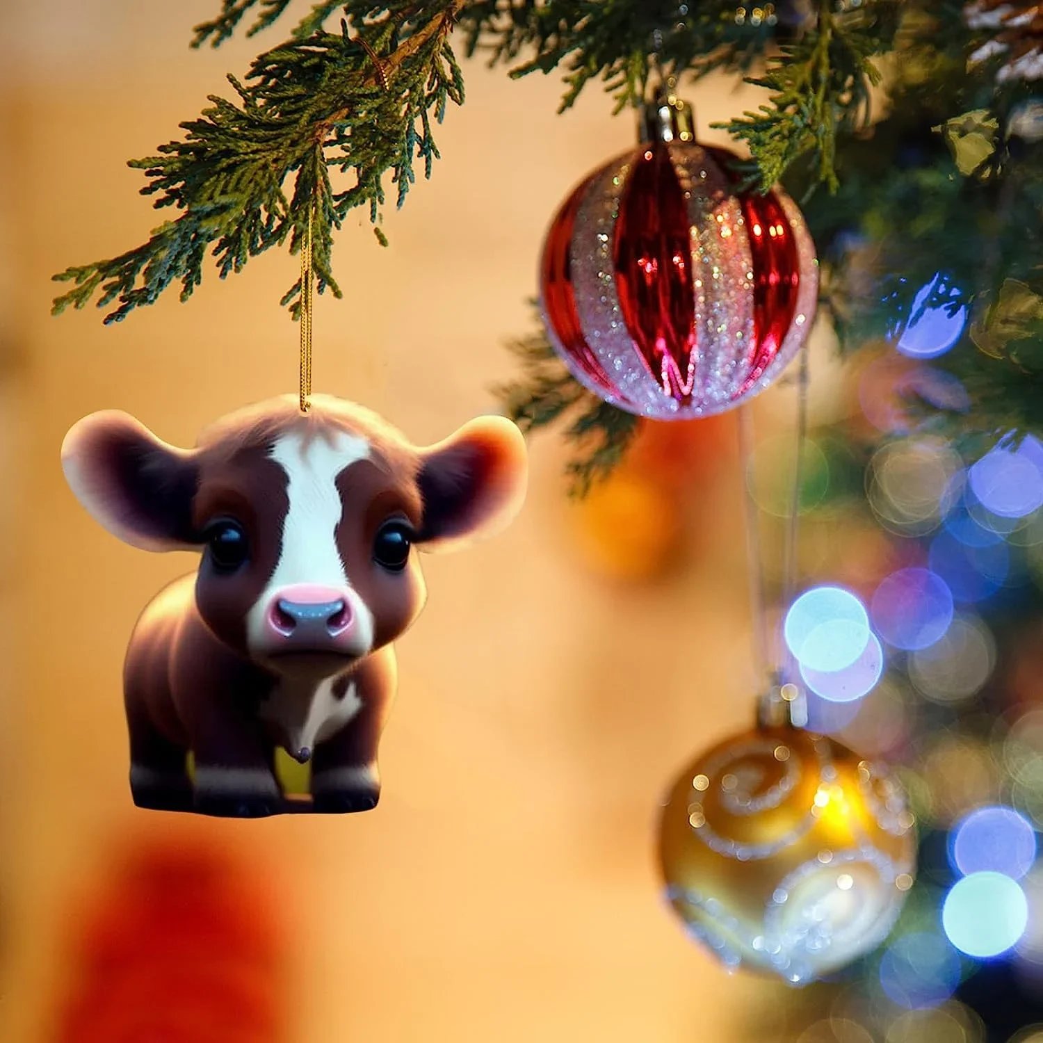 🔥Last Day 49% OFF - Cartoon Cow Decorative Ornament