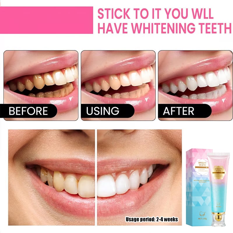 🦷Niacinamide Whitening Toothpaste - For Healthier, Whiter Teeth!✨
