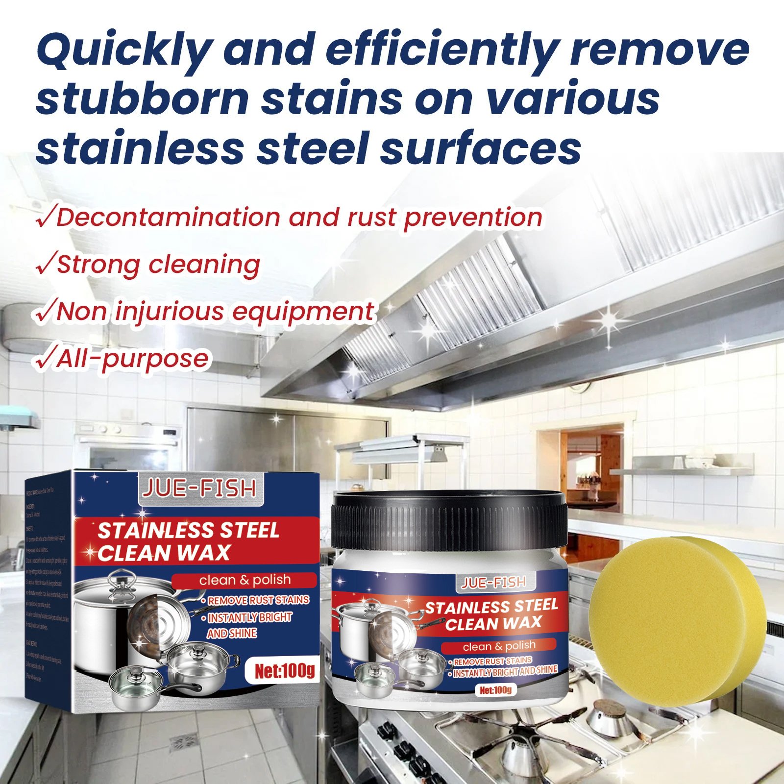 🔥Last Day Promotion - 60% OFF🎁Magical Nano-Technology Stainless Steel Cleaning Paste