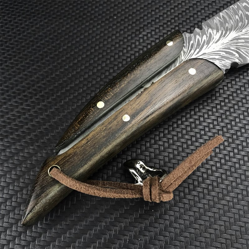 Vintage feather knife