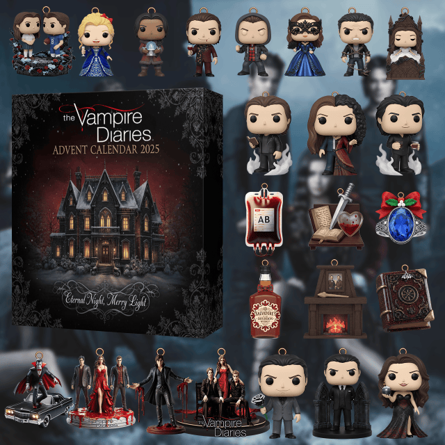 🔥Last Day 50% OFF -🎄The Vampire Diaries Advent Calendar 2025