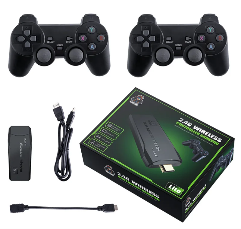 🔥Last Day 50% OFF🎉 Retro Gaming Stick + 2 Wireless Gamepads