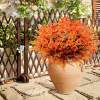 Realistic Fall Fake Flowers UV Resistant