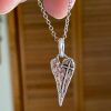 ✝️100% Handmade Silver Cross Healing Heart (Chad Smith Handmade®)