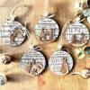 🔥Early Christmas Pre-Sale-49% OFF🎵-Music Sheet Nativity Ornament