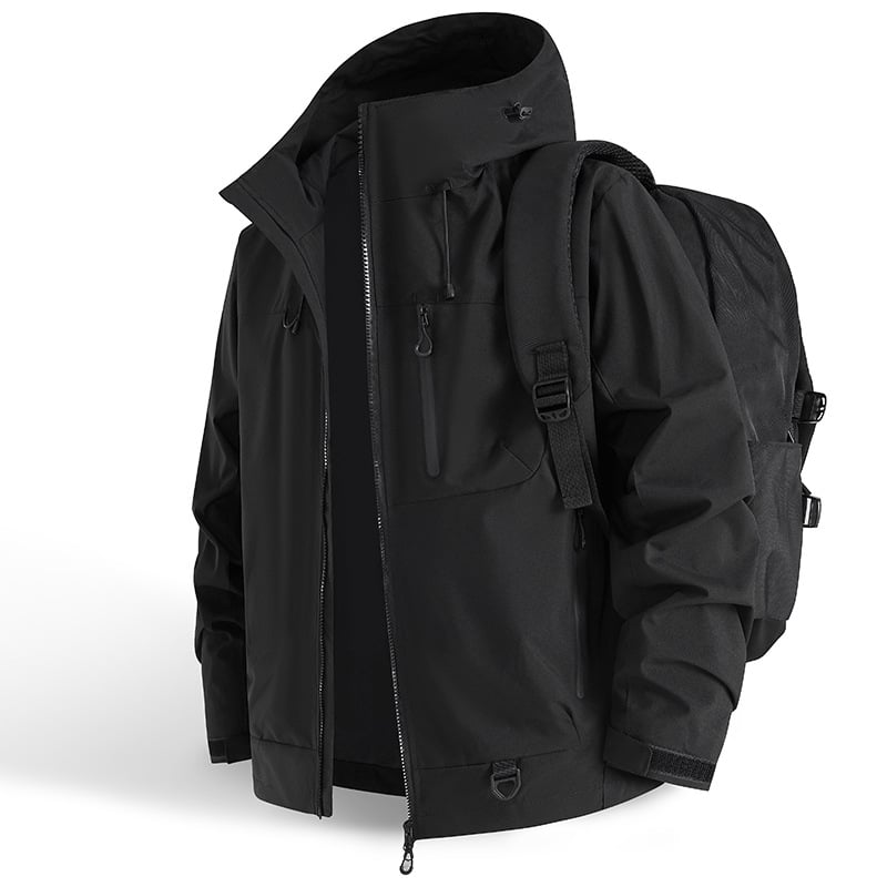 🔥Letzter Tag Verkauf 49% Rabatt🔥Wasserdichte Jacke: Wasserdichte Jacke mit 3D-Schnitt