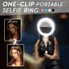 (New Year Sale- Save 50% OFF) One-Clip Portable Selfie Ring- Buy 2 Get Extra 10% OFF