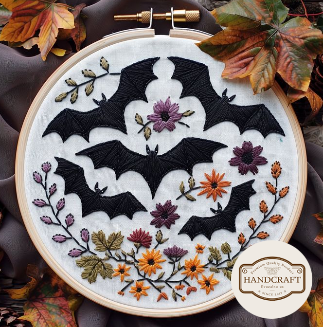 <strong>🔥Early Halloween Promotion !!!</strong> - Halloween Embroidery KIT