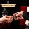 🔥Last Day Sale 49% OFF - BUY MORE&SAVE MORE-3D Glacier Glass Cup Crystal Gold Foil Shot Glasses