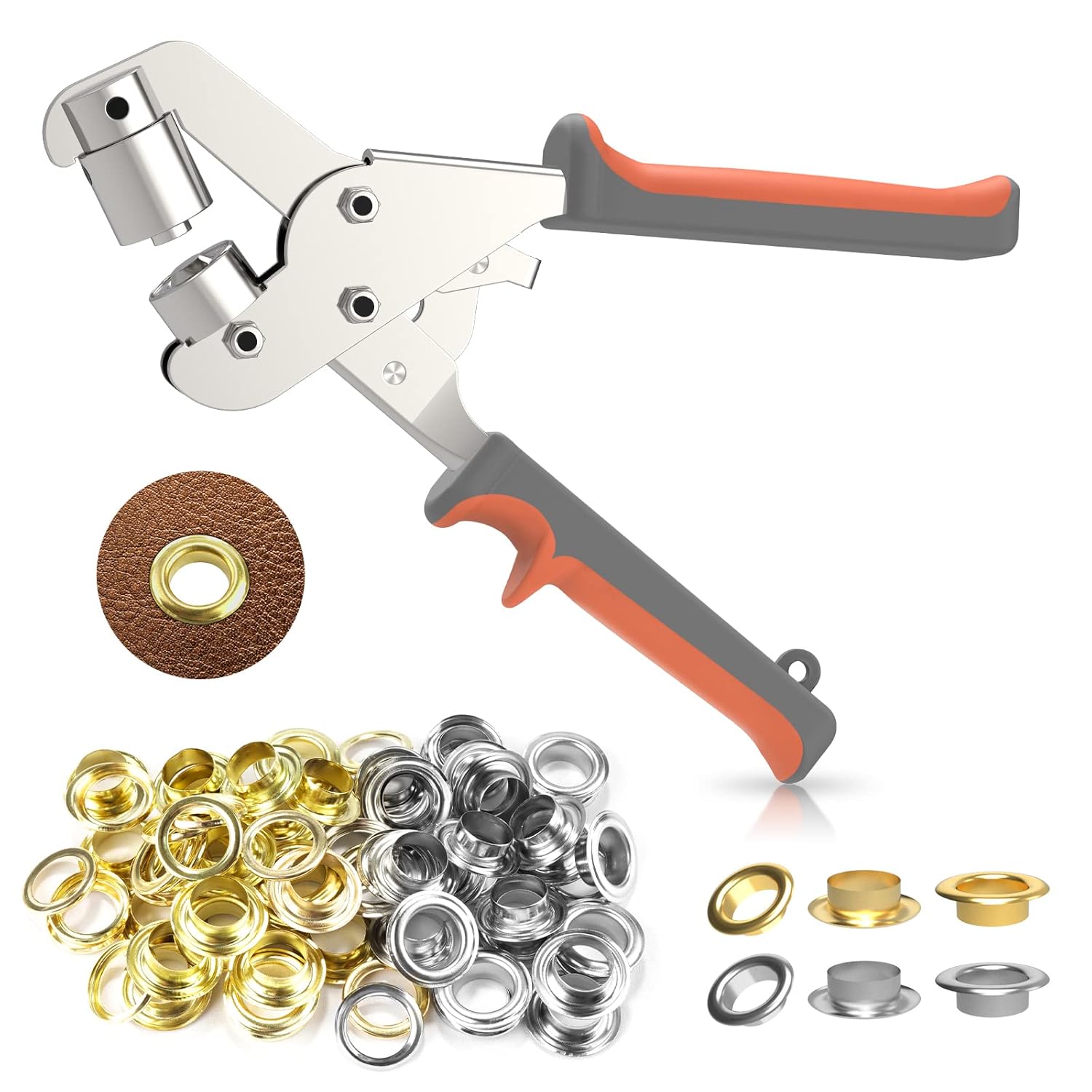 🍂TikTok Fall Sale — Last Day 70% OFF🎉Heavy-Duty Professional Grommet Tool Kit