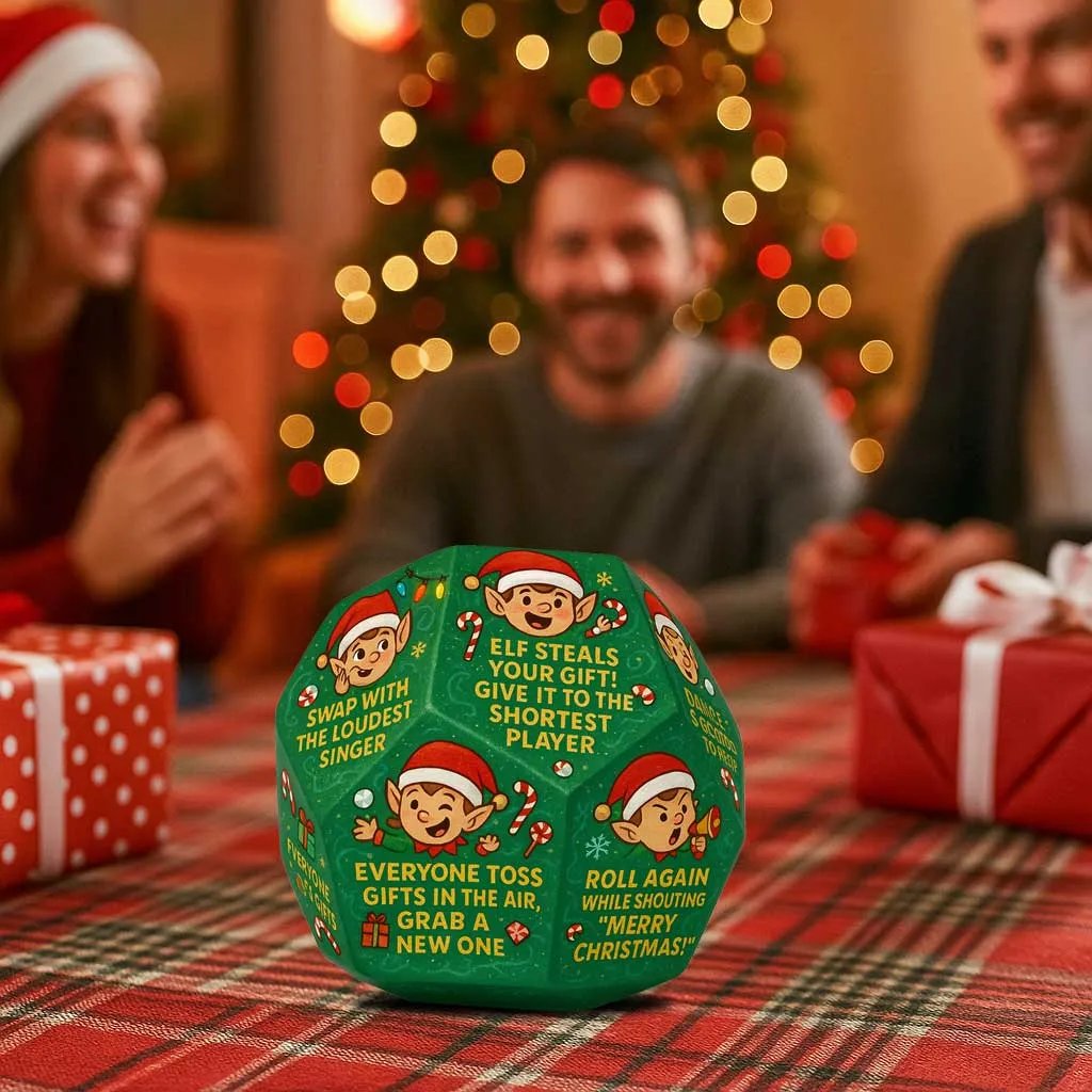 🎁Last Day Sale 50% OFF🔥Hilarious Christmas Gift Exchange Party GameDice