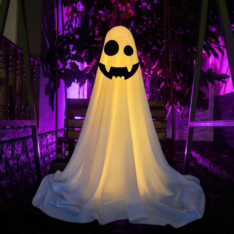 🔥Last Day Promotion 48% OFF-🎁-Halloween Spooky DIY Lit Ghost Decor