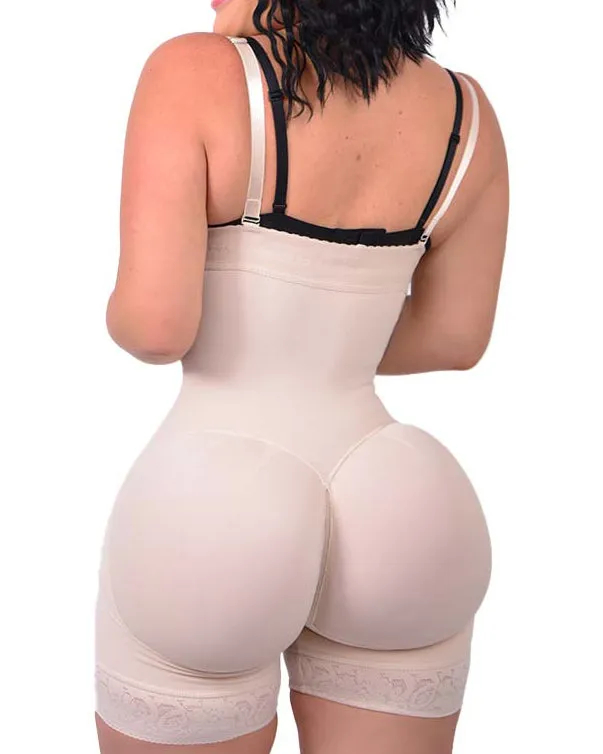 Tummy Control Butt Lifter Thigh Slimmer Faja with Zipper Crotch for Women Plus Size🔥Buy 2 Free Shipping🔥