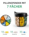 🔥Heißer Verkauf - 49% Rabatt💊Tragbarer Pillenspender Flasche