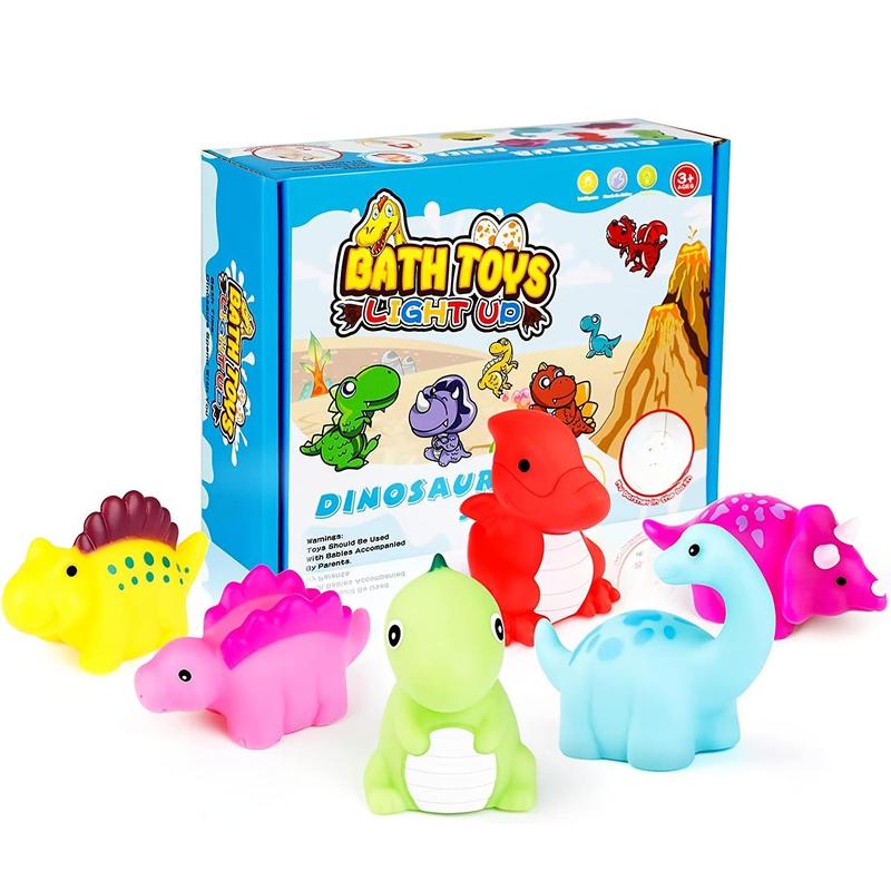 🎄TikTok Christmas Sale - 70% OFF✨Glowing Dinosaur Shaped Bath Toy🦖