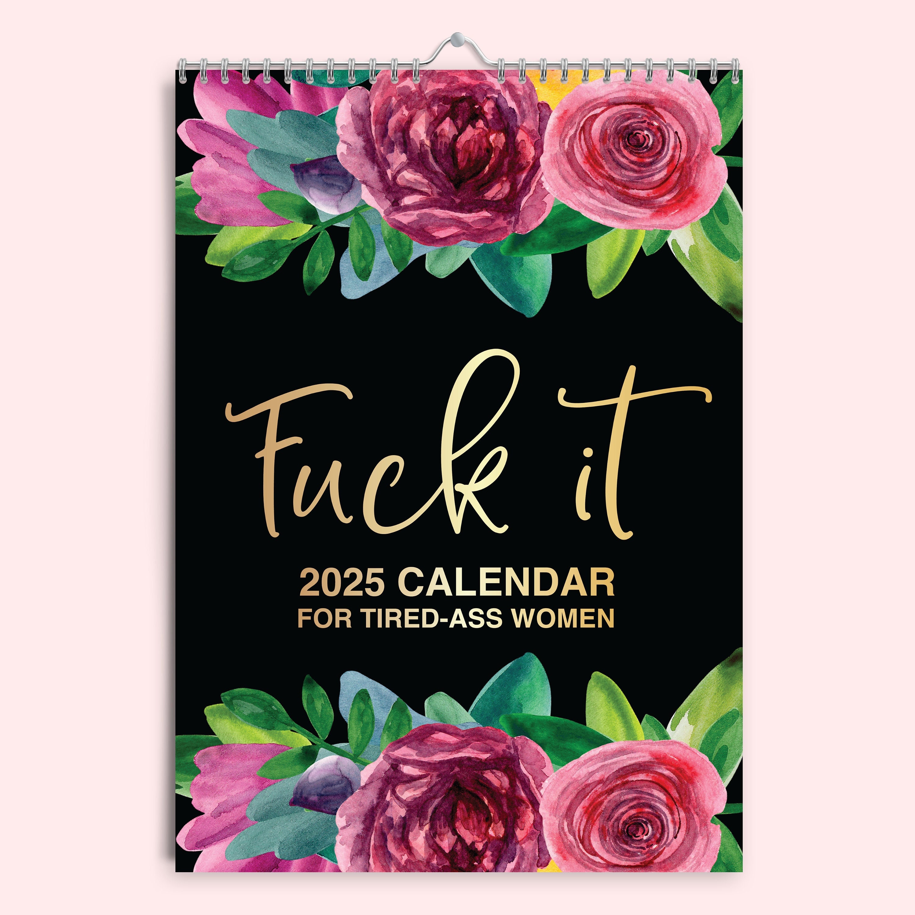 2025 Funny Swear Calendar For Tired-Ass Women