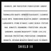 Shield III Shungite & Labradorite Bracelet with 8 Premium
