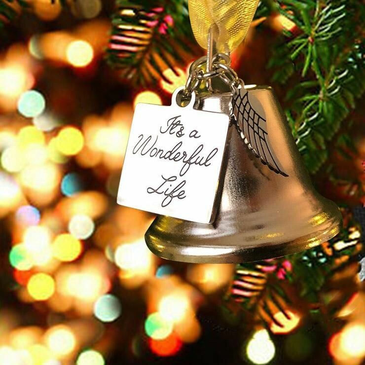 (Early Christmas Sale- 48% OFF) Christmas Ornaments Angel Wings Bell