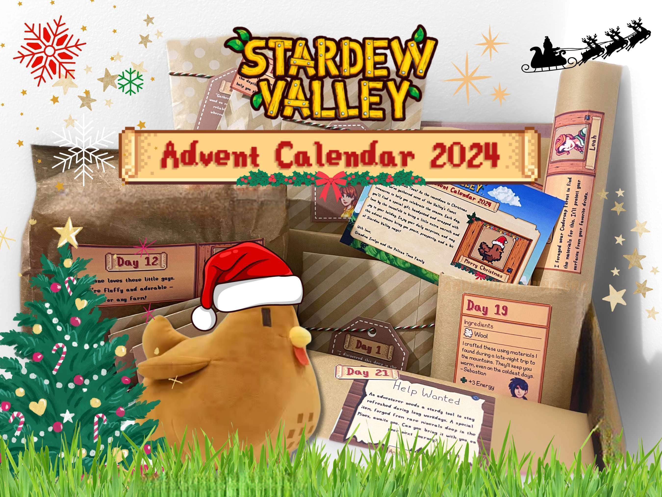🎁TikTok Last Day Sale - 70% OFF🎉Stardew Valley Advent Calendar