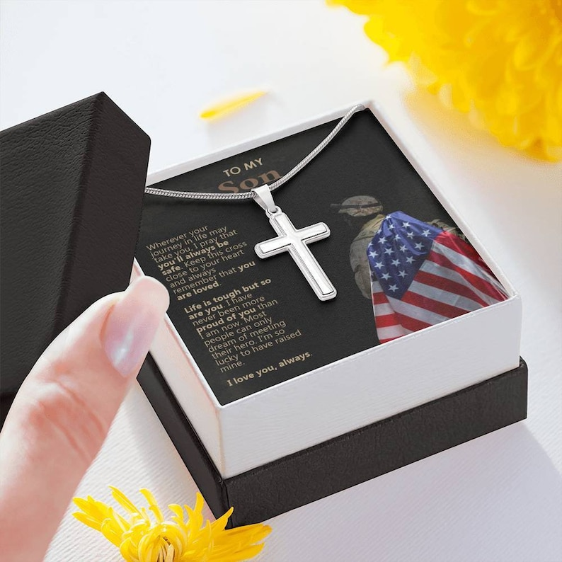 ✝️Military Cross Necklace Gift