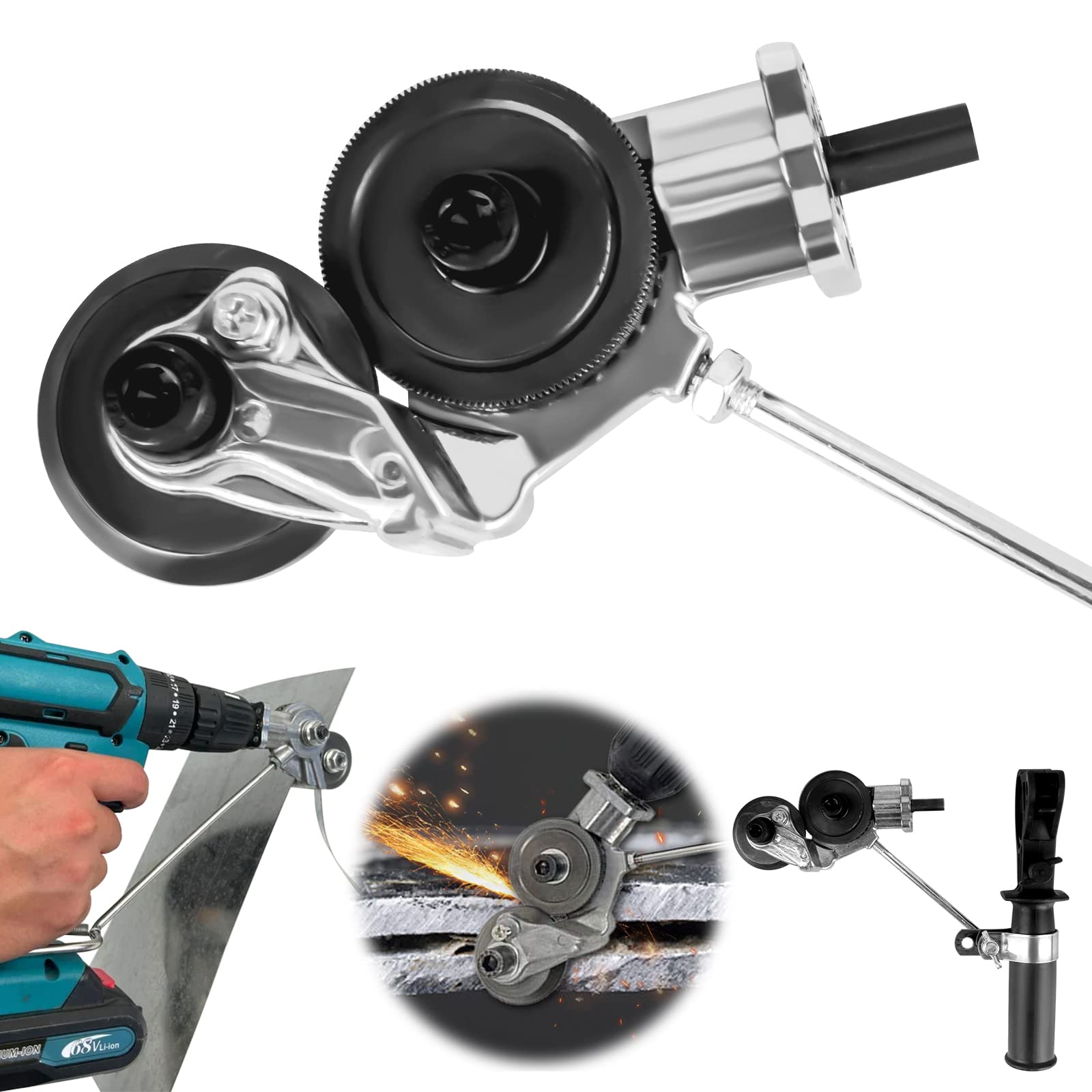 🎁CHRISTMAS SALE - 49% OFF🎅Electric Drill Shears Attachment Cutter Nibbler-Buy 2 Free Shipping