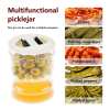 Last Day Promotion 70% OFF - 🔥Pickle and Olives Jar Container with Strainer