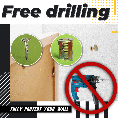 (🔥Last Day Promotion - 50% OFF) Self Drilling Drywall Expansion Anchor Screw