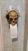 🎄🎅Christmas Sale - 49% OFF🎄 3D 40K Skull Toilet Paper Holder