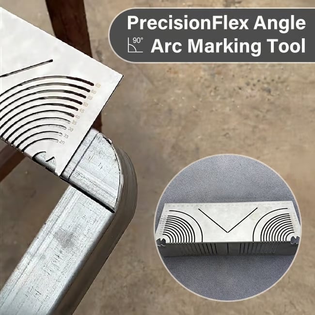 ⏰LAST DAY SALE 50% OFF📏Angle & Arc Marking Tool