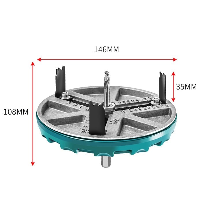 🔥2024 Hot Sale 🔥🔧Adjustable punch saw tool for drilling