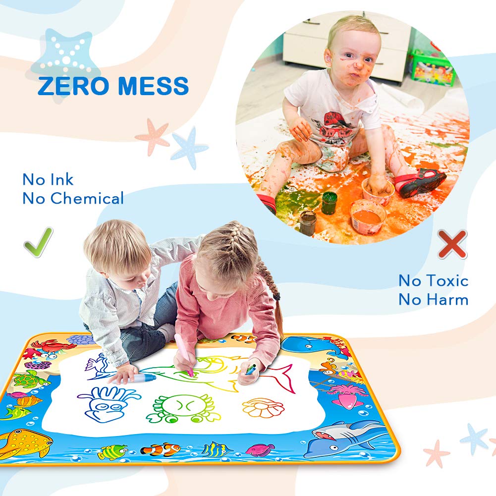 Aqua Magic Mat - Kids Painting Writing Doodle Board Toy