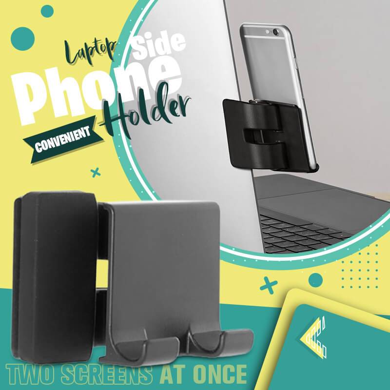 (🔥HOT SALE) Laptop Side Phone Holder, Buy 2 Get Extra 10% OFF