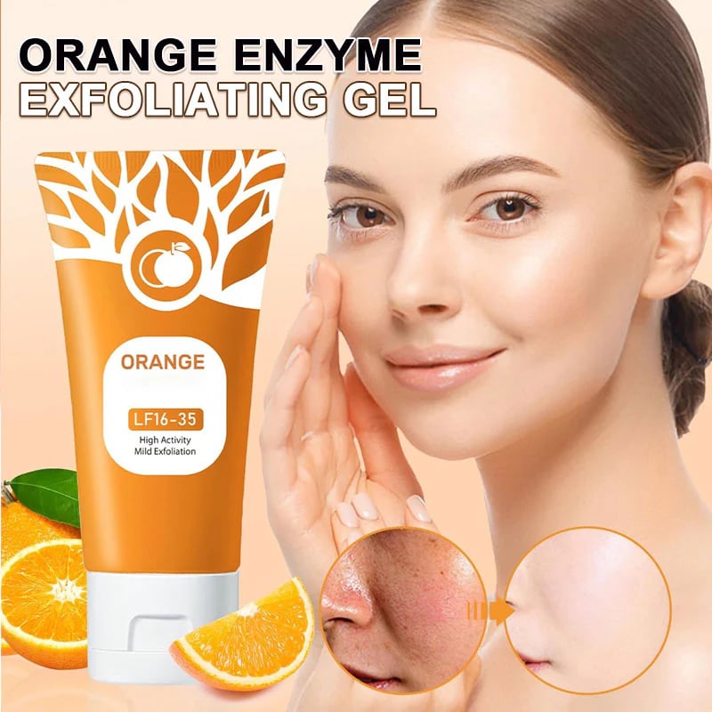 🎁TikTok Last Day Sale - 70% OFF🔥CitrusFlash™ 2025 Micro-Exfoliator--Orange Enzyme Exfoliating Gel