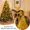 Christmas Pre-sale SAVE 49%🎄Christmas Tree Waterfall Lights with Ring