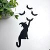 (Last Day Promotion - 50% OFF) Witch Cat Halloween Door Corner Decor