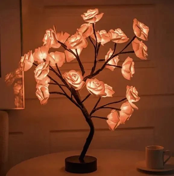 💥LAST DAY SALE 50% OFF💥Forever Rose Tree Lamp⚡BUY 2 FREE SHIPPING