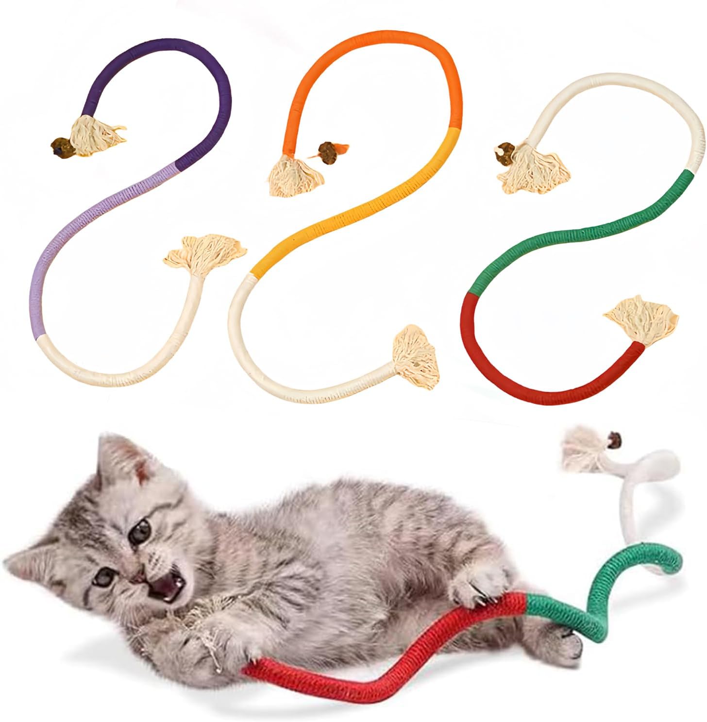 🔥New Year Promotion 48% OFF🐱Cat Toys Chew Ropes