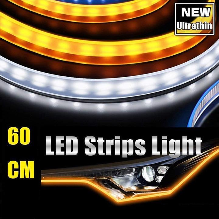 Flexible DRL LED Night & Daytime Running Light Strip