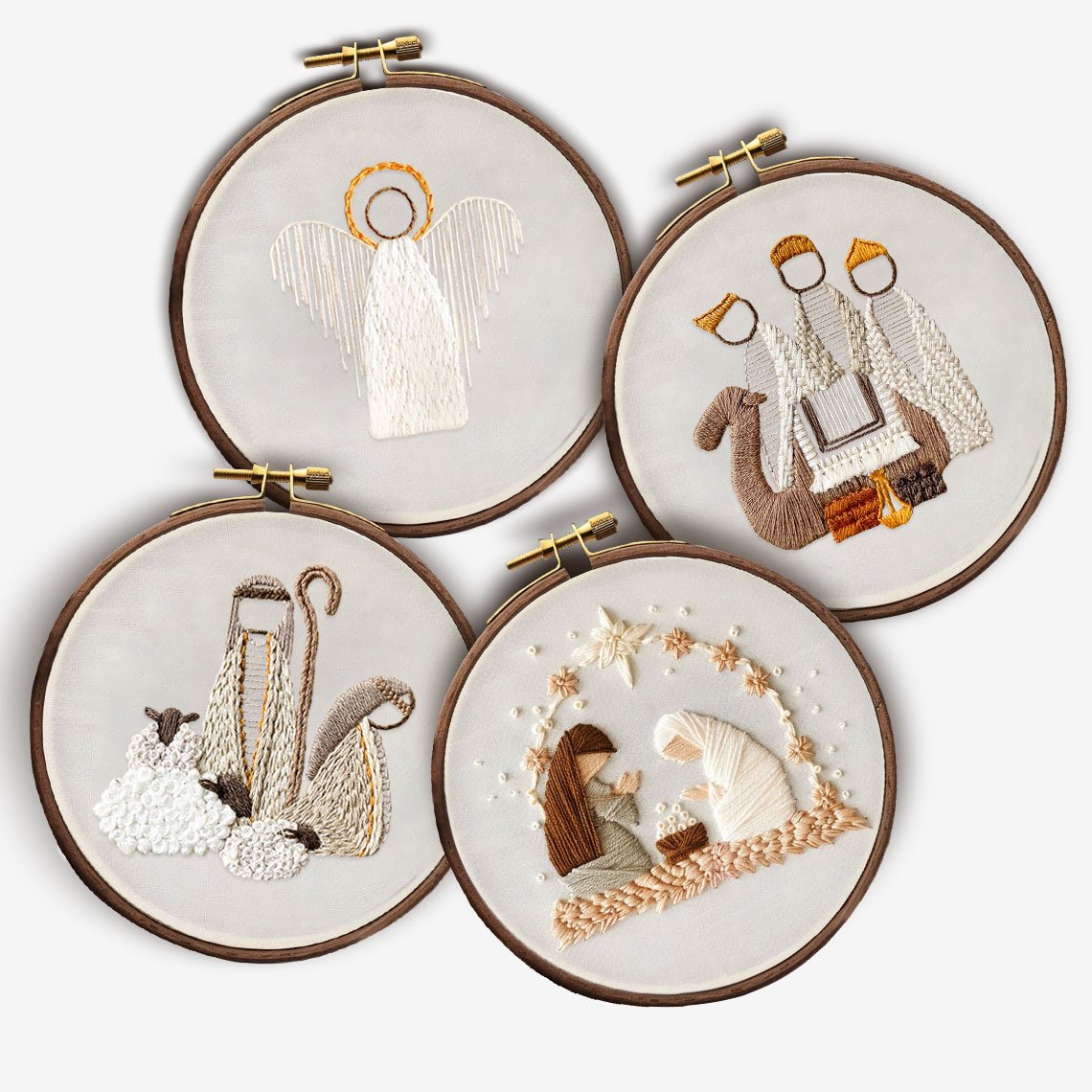 🩷Last Day 49% OFF🎄 - Nativity Scene Embroidery Kit