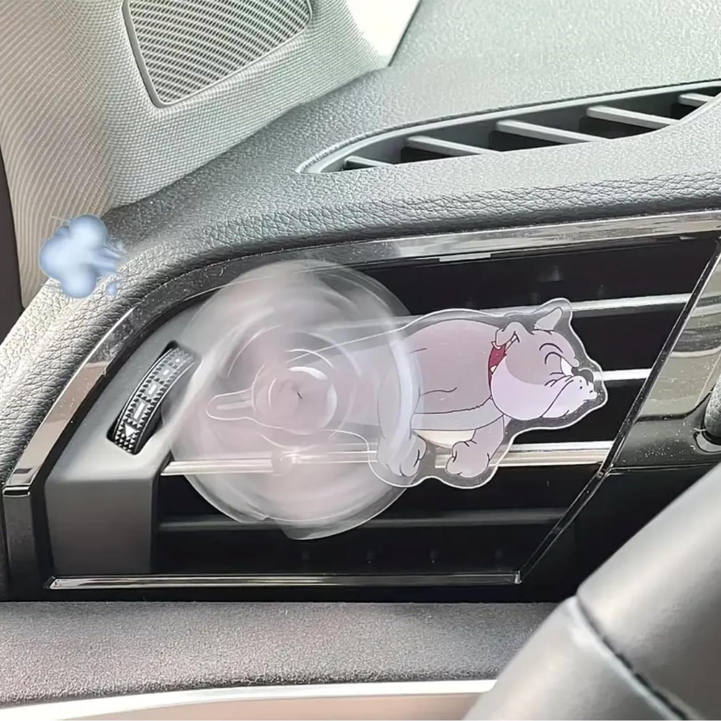 Cat and Mouse Acrylic Car Air Vent Decoration 3-piece (TOM-JERRY-SPIKE)