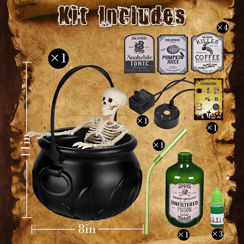 Last Day Promotion 70% OFF - 🎃Cauldron Halloween Decor⚡Buy 2 Get Free Shipping