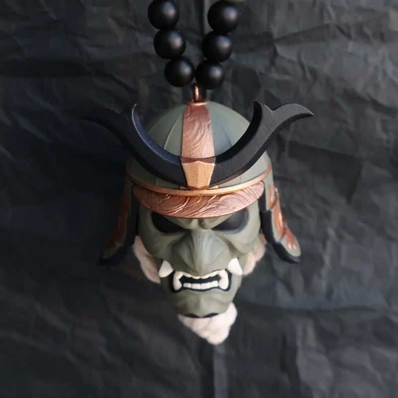 🔥Hot Sale🎉2023 Handcrafted Samurai Helmet Pendant