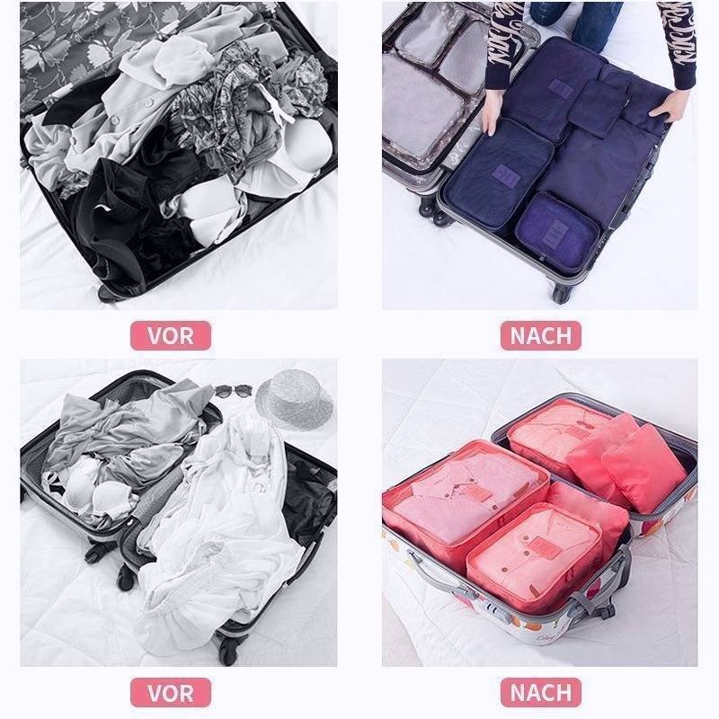(🎅EARLY CHRISTMAS SALE-49% OFF)🧳Portable Luggage Packing Cubes - 6 Pieces ✈ Buy 3 Free Shipping🚗